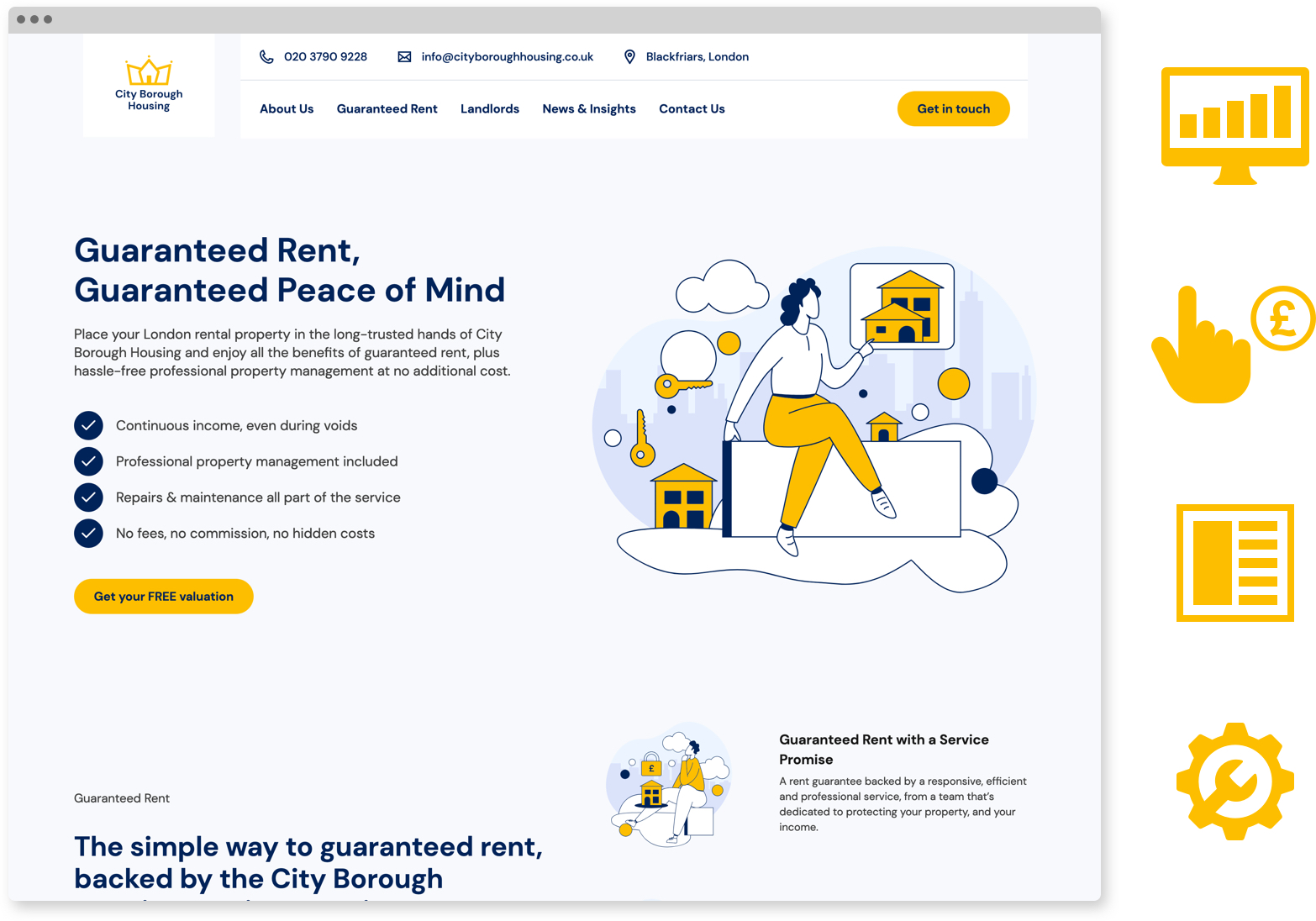 City Borough Housing SEO and PPC Campaign