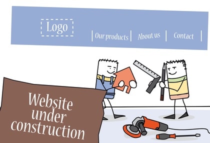 website under construction