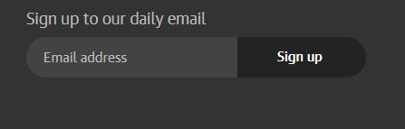 email signup