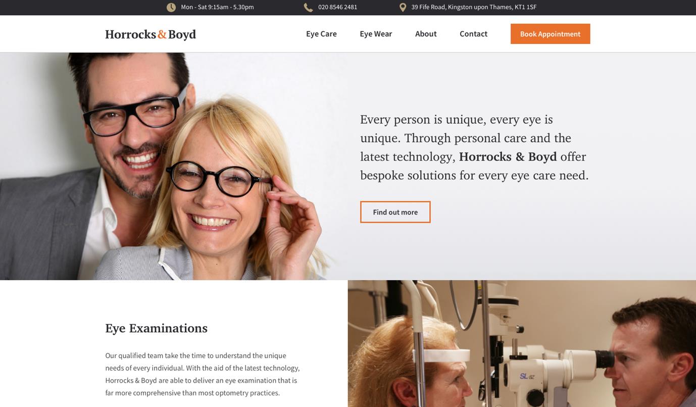 Horrocks & Boyd Website