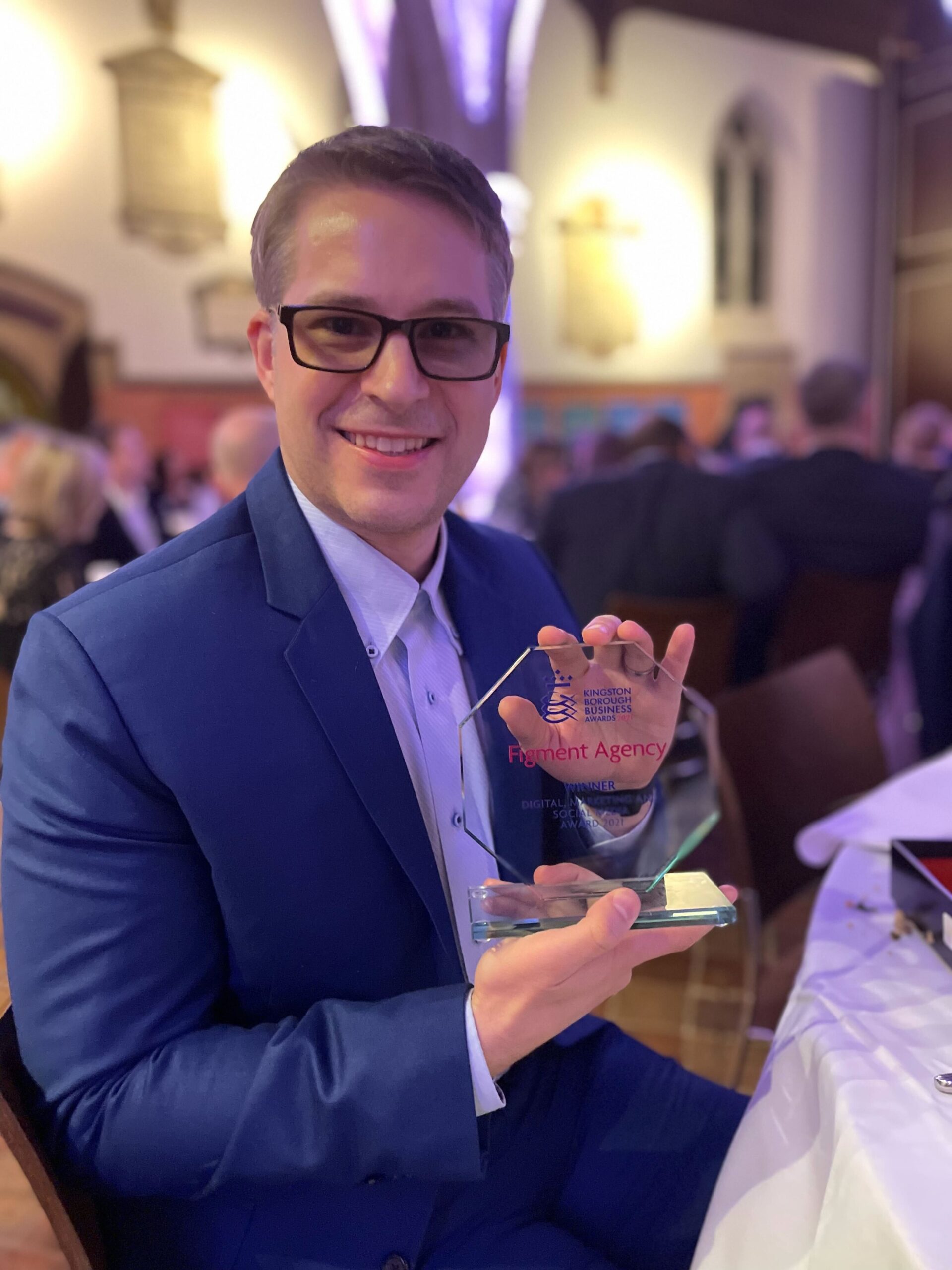 And our Kingston Borough Business Award in 2021