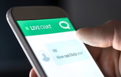 Live chat