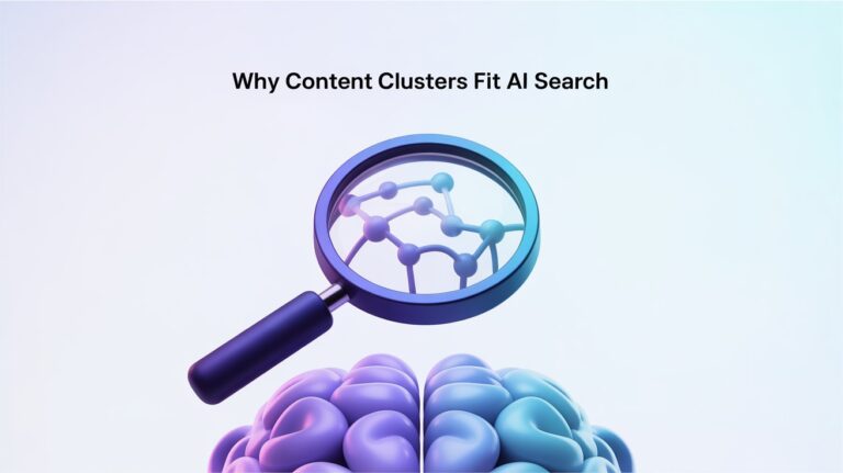content clusters in AI search