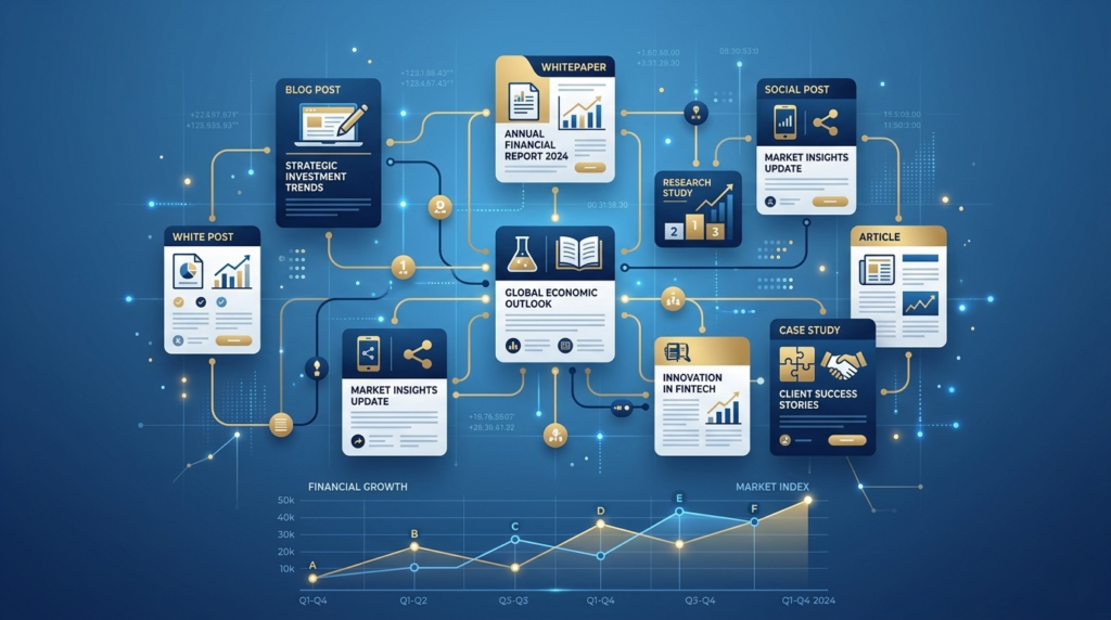 Financial services content marketing